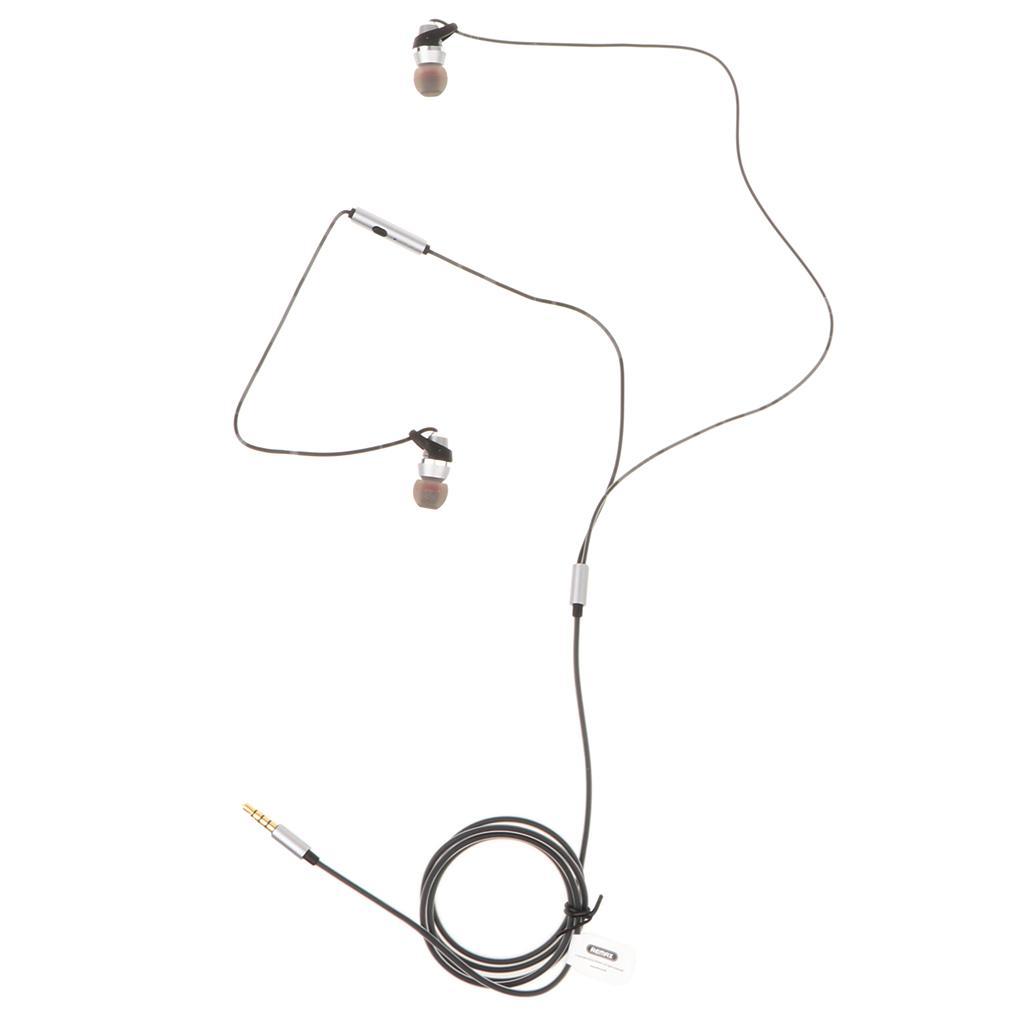 Universal In-Ear Headphones Wired Earbuds Heavy Bass Earphones Headset