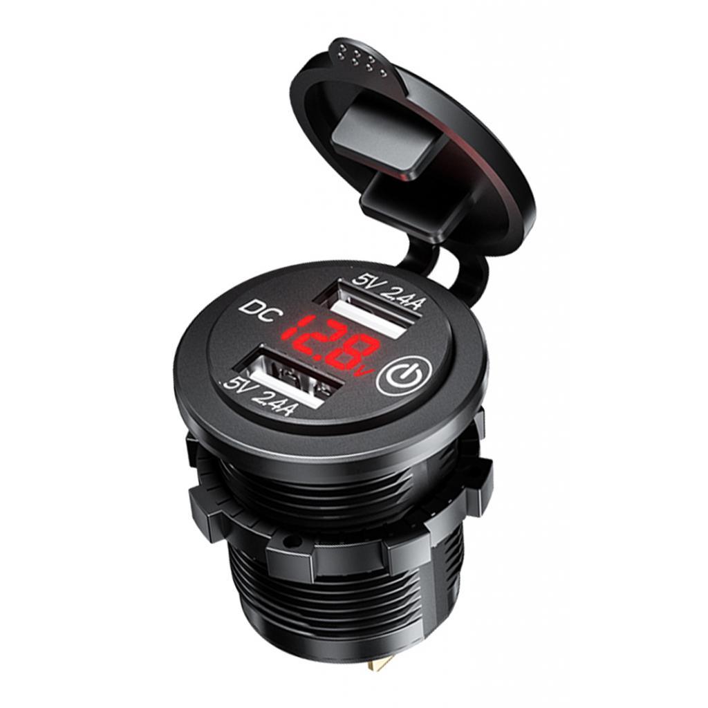 Car Waterproof Charger Dual USB .0