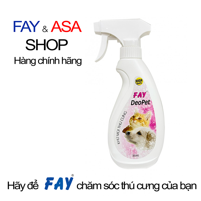 Khử Mùi Thú Cưng Fay DeoPet 350 ml