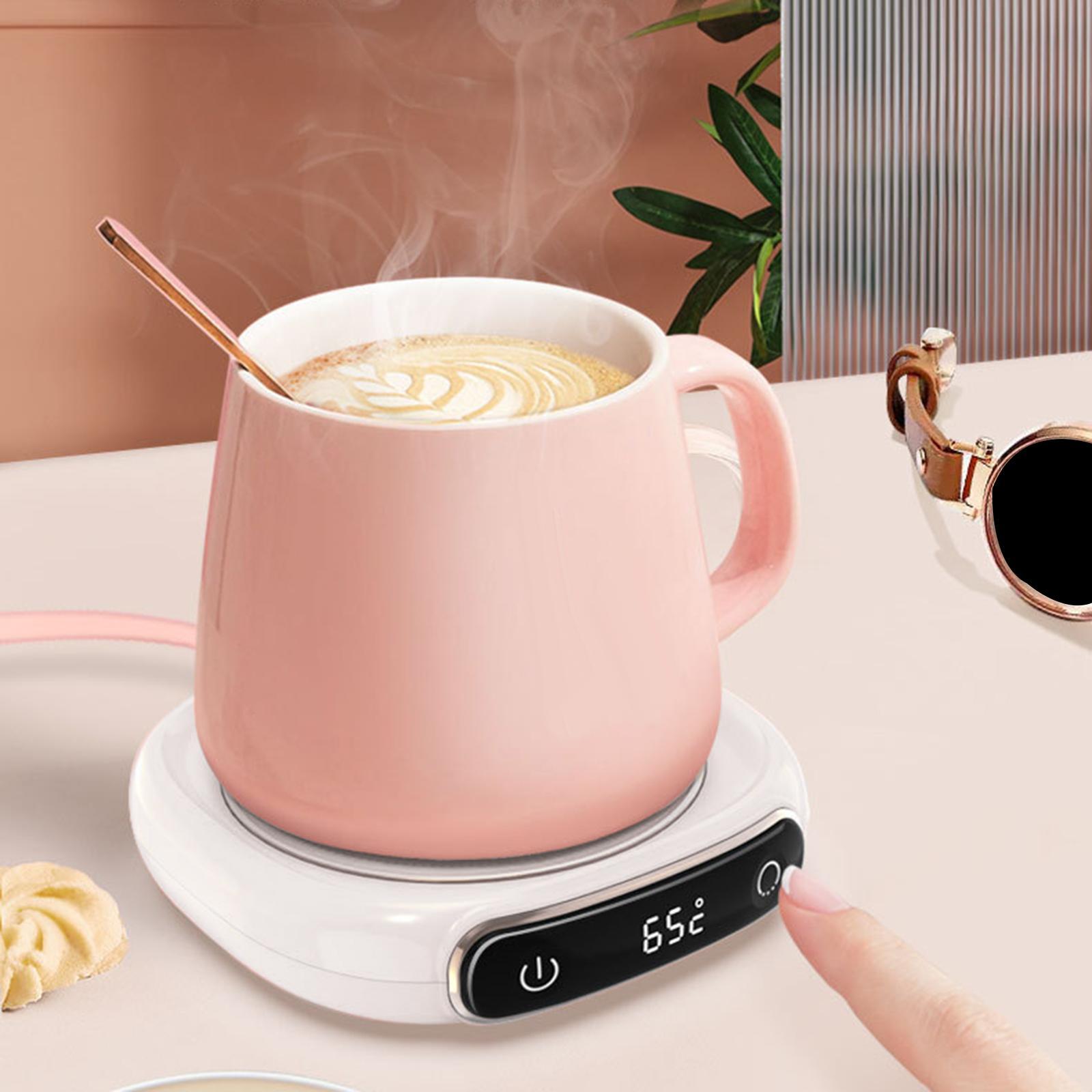 Beverage Cup Warmer with 3 Temperature Settings for Household Tea Water