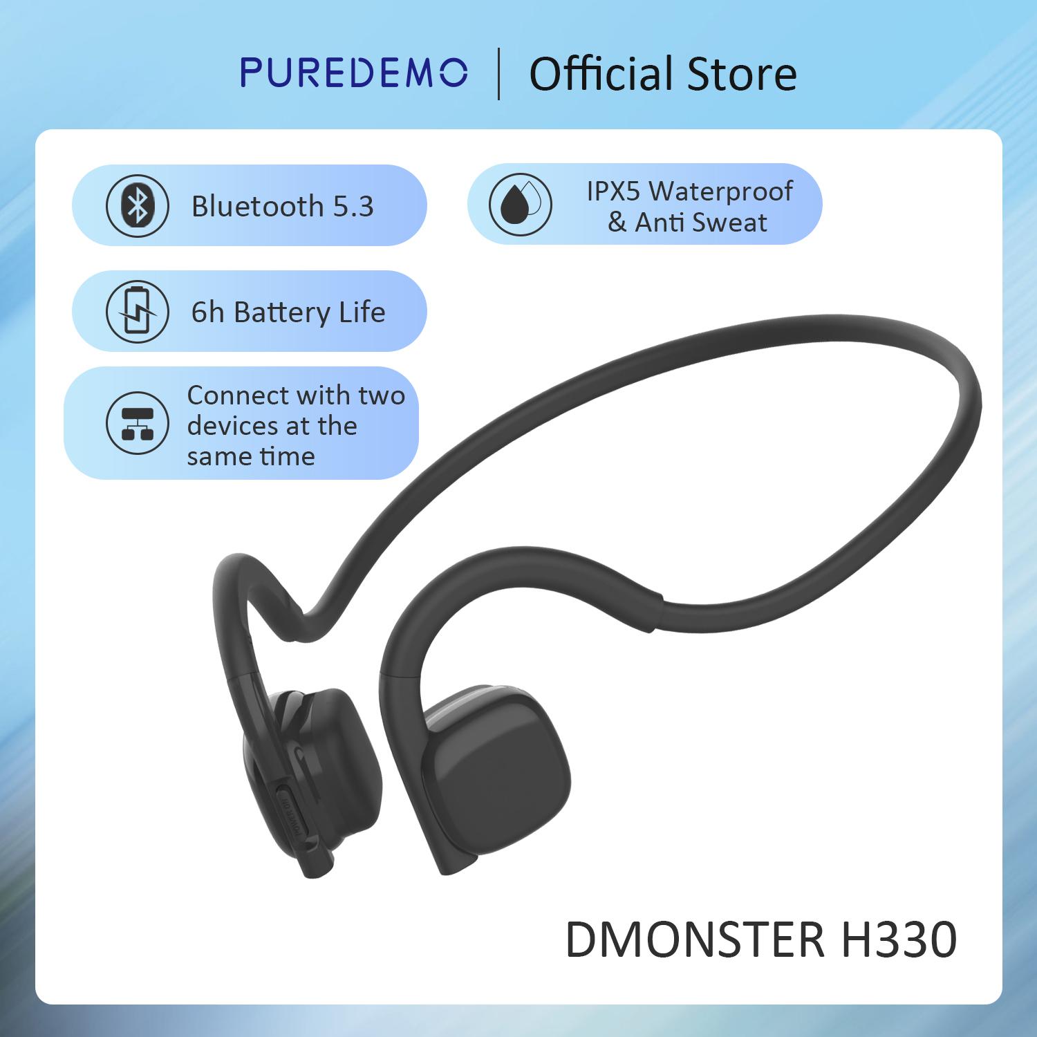 Tai nghe dẫn điện thực tế trong suốt Bluetooth 5.3 tai nghe tai nghe không dây Sport Tai nghe MIC để tập luyện đạp xe chạy