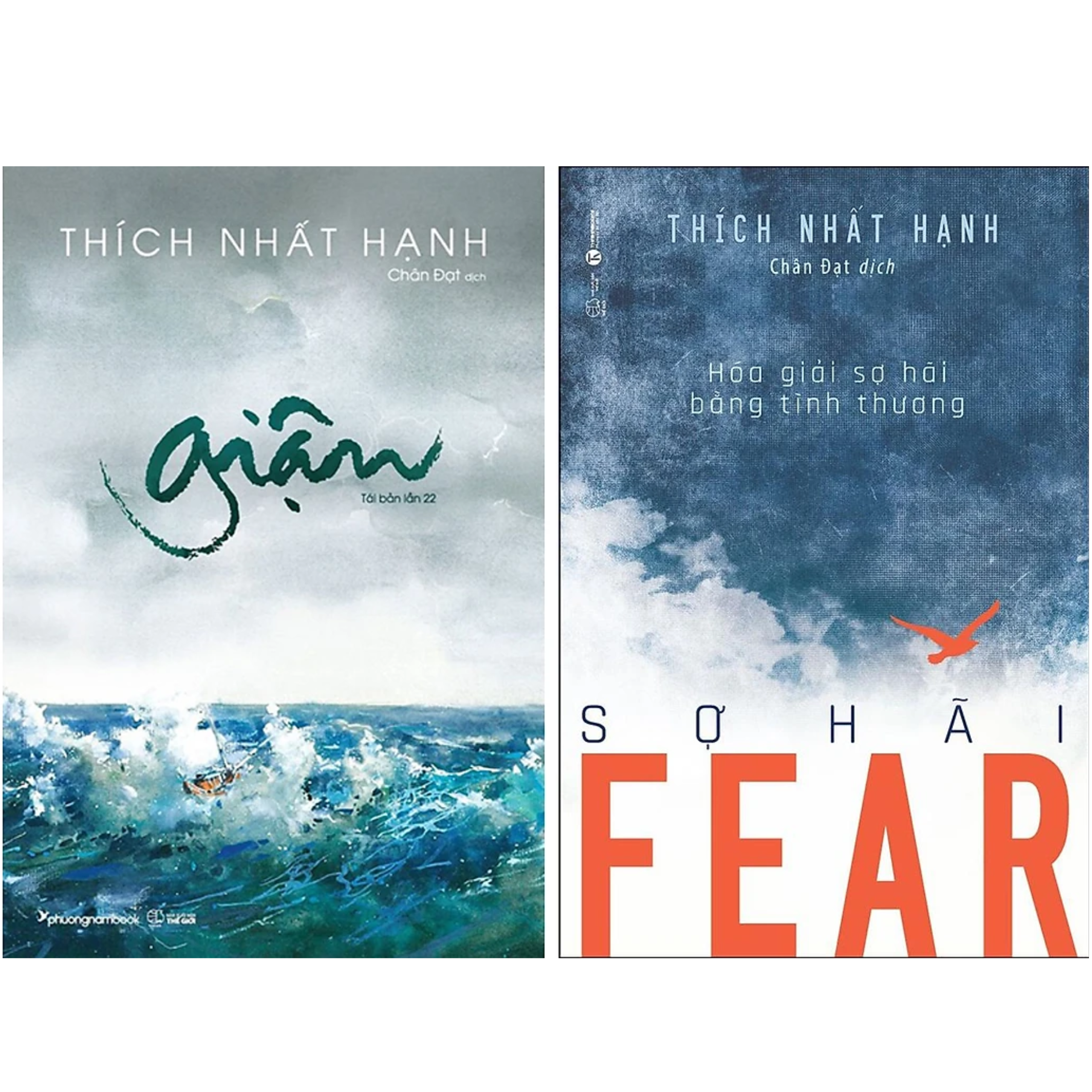 Combo 2Q: Giận - Thích Nhất Hạnh + Fear - Sợ Hãi