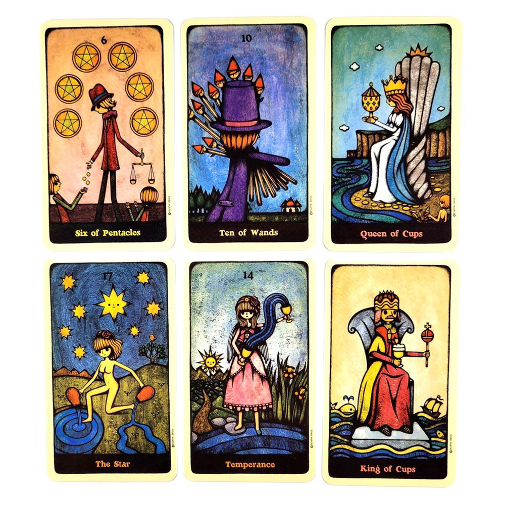 Bộ Bài Delos Tarot 78 Lá Bài Tặng Đá Thanh Tẩy