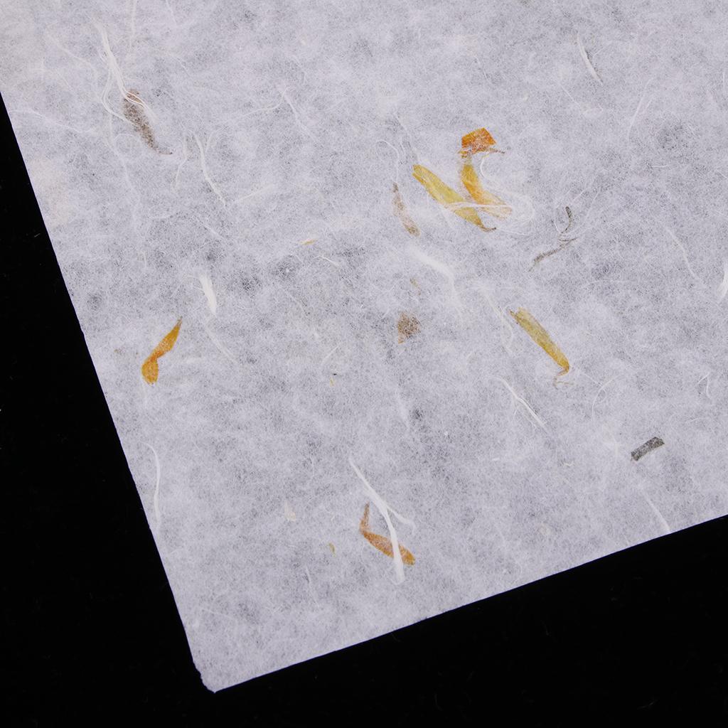 10Pcs Handmade Xuan Paper Washi Paper Stationery Paper