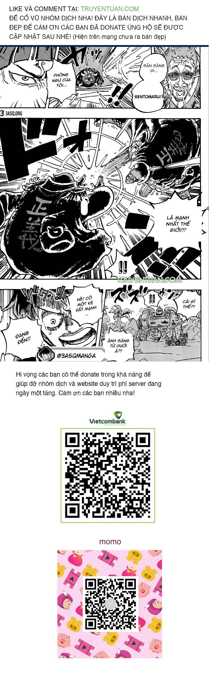 đảo hải tặc - one piece chapter 1090 14