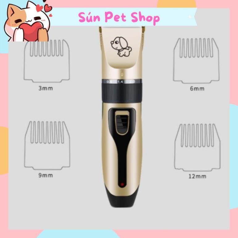 Bộ tông đơ cắt lông cho chó mèo Clipper cao cấp