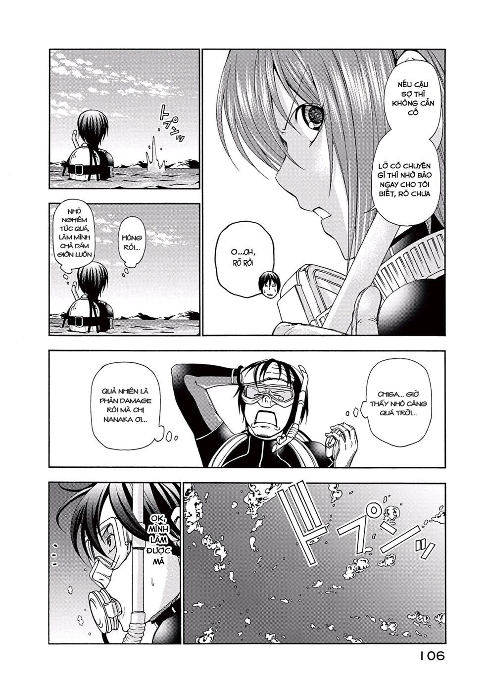 cô gái thích lặn - grand blue chapter 11 30