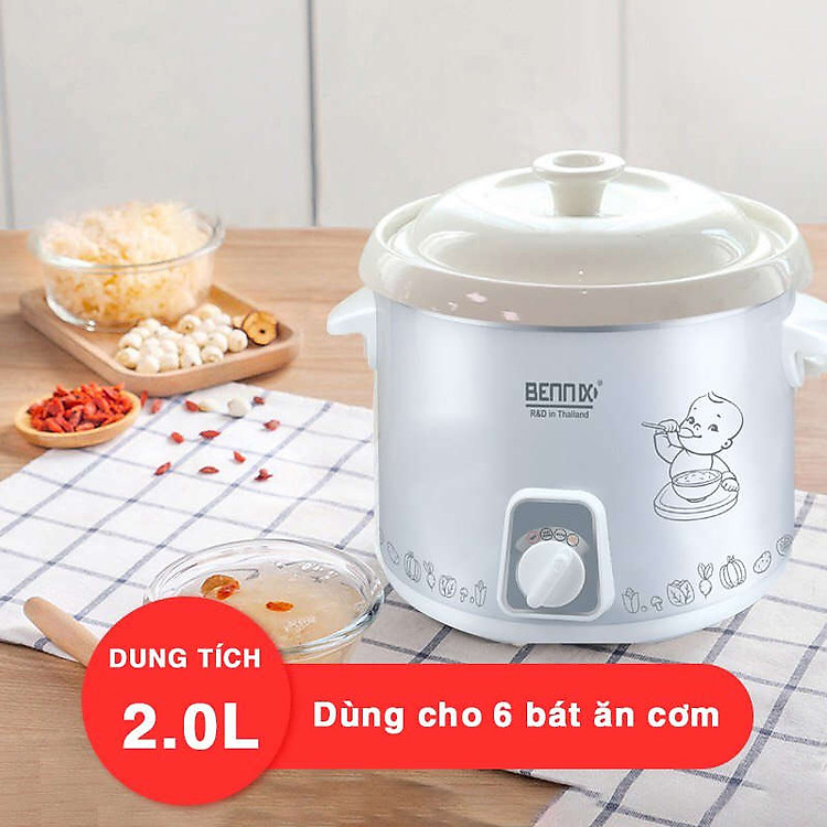 Nồi Nấu Chậm Bennix BN-20SLC