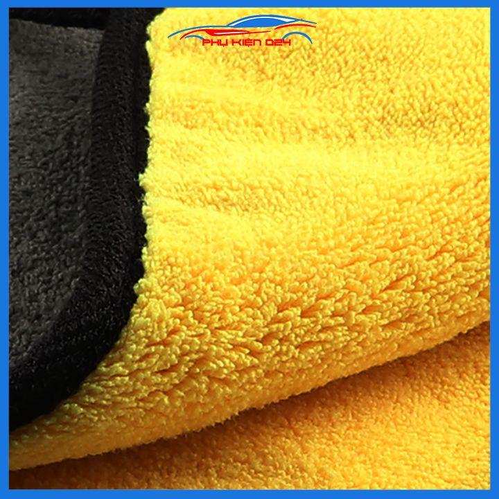 Khăn lau rửa vệ sinh ô tô 30x30cm microfiber siêu thấm siêu mịn