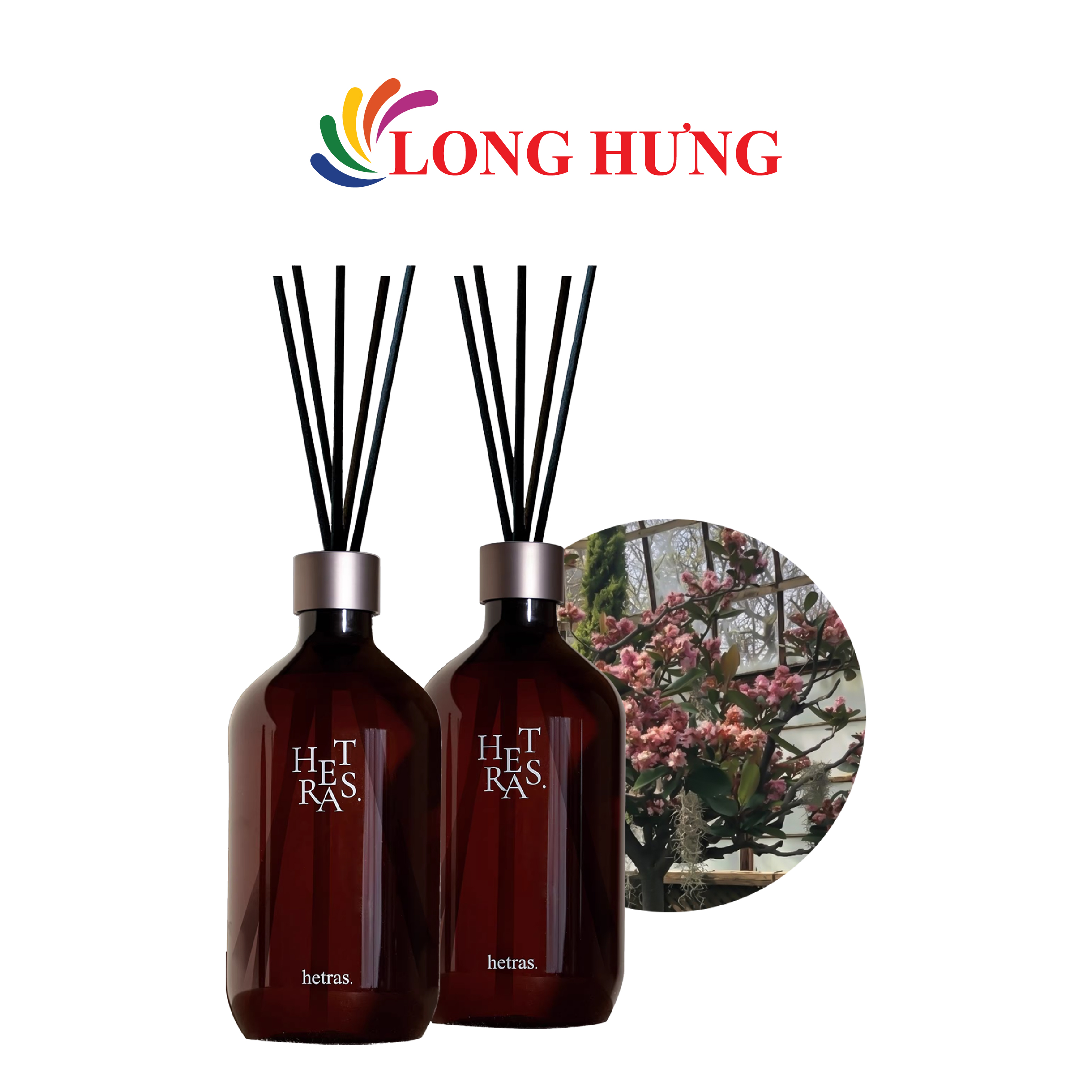 Tinh dầu nước hoa thơm phòng Hetras Premium Diffuser (500ml) - Hàng chính hãng