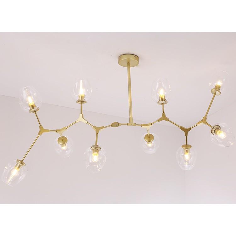 Đèn chùm ALPHA phong cách hiện đại, sang trọng, độc đáo - kèm bóng LED chuyên dụng.