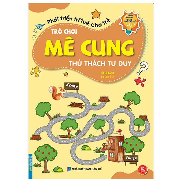 Trò Chơi Mê Cung - Thử Thách Tư Duy (2-8 Tuổi)