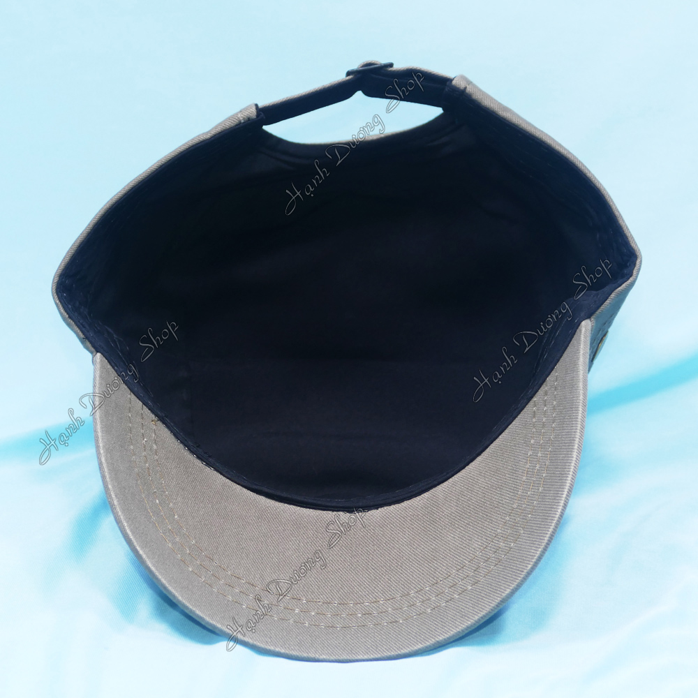 Nón lính đầu bằng có đuôi tăng giảm size, phong cách sĩ quan quân đội AS - Hạnh Dương