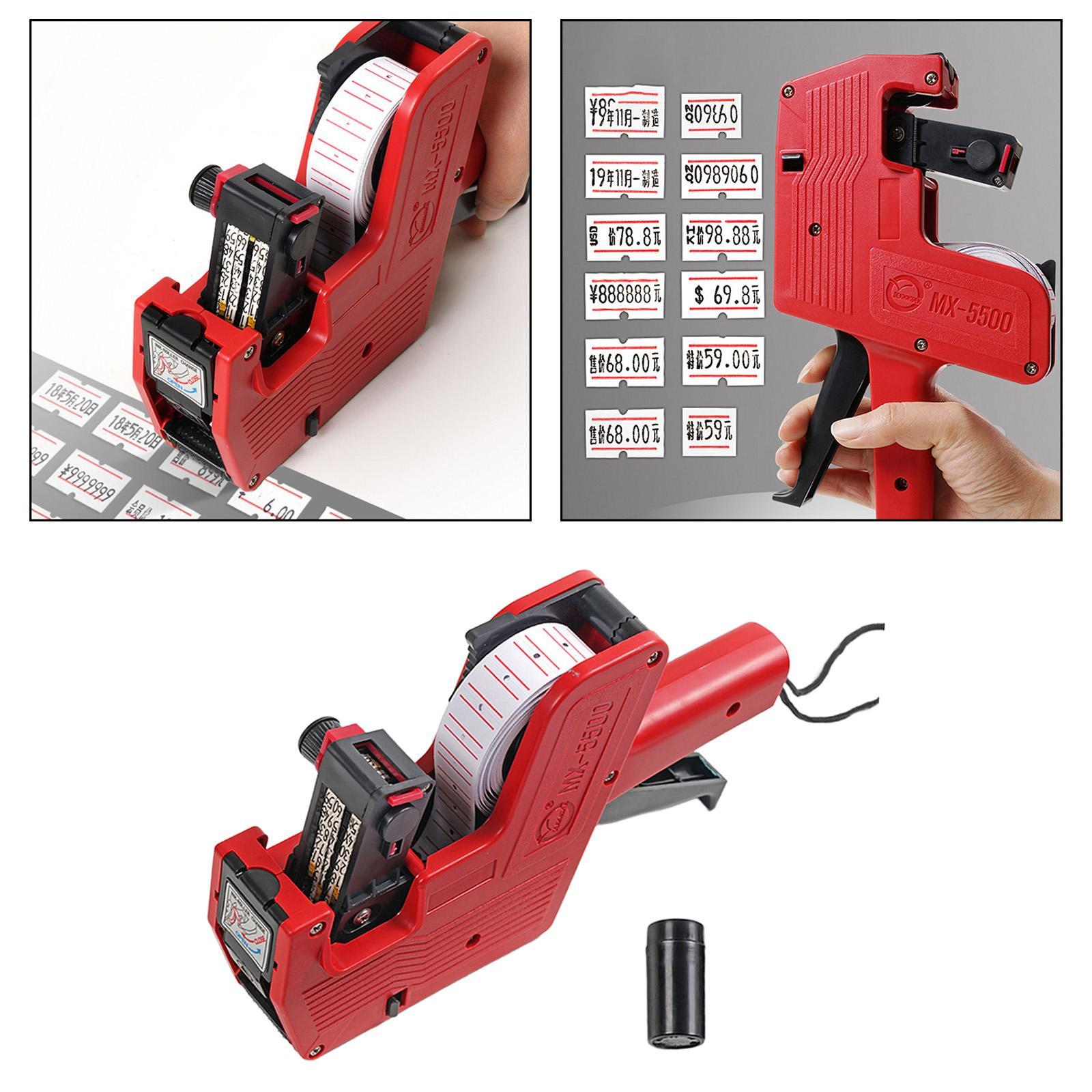 Price Pricing Tag Labeller with Sticker Labels Label Tag Marker Machine