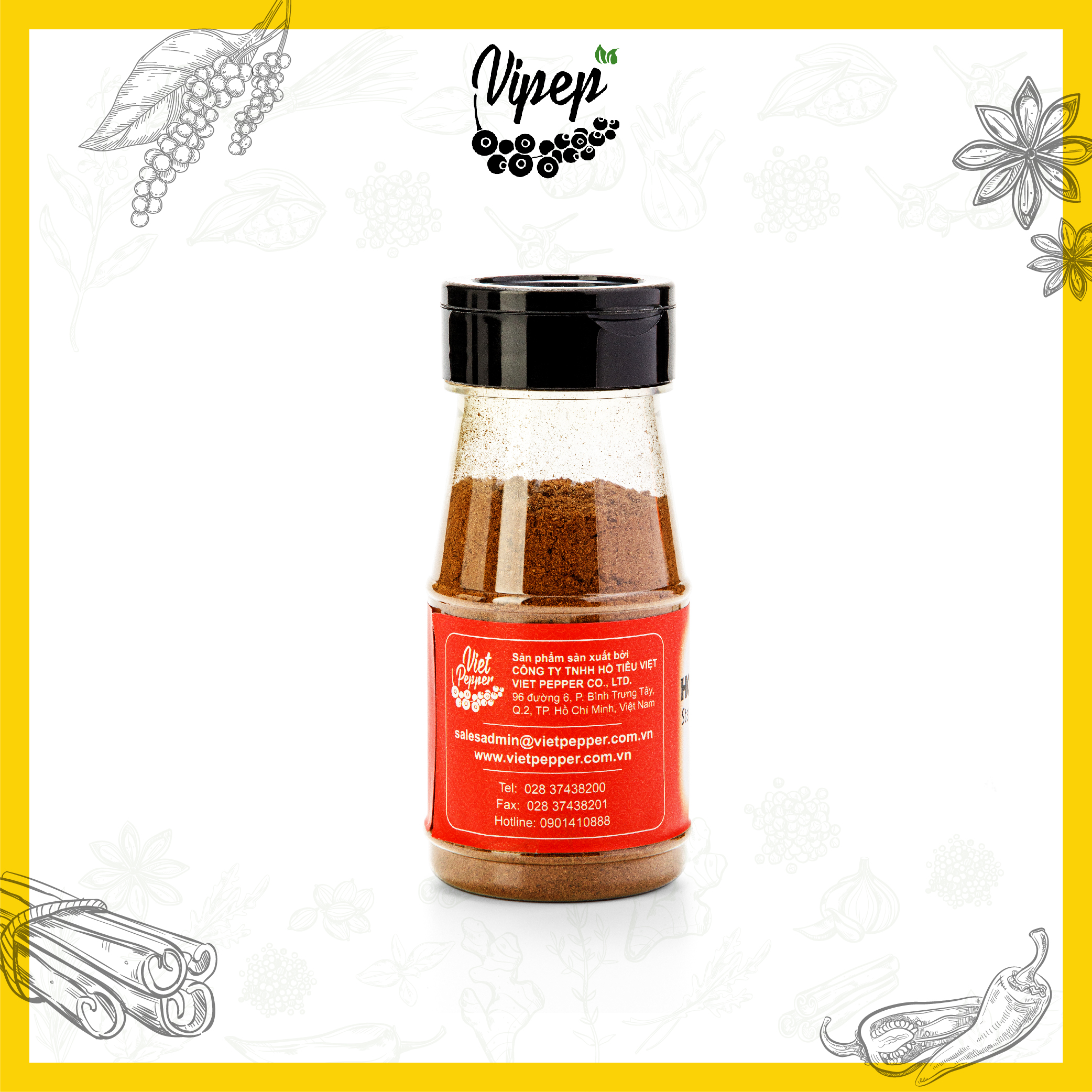 Hoa hồi bột Vipep 50g