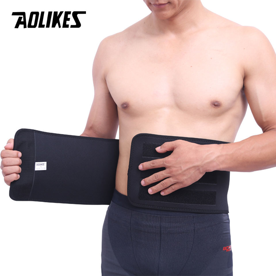 Đai hỗ trợ thắt lưng cột sống tập gym AOLIKES A-1690 Sport waist protector