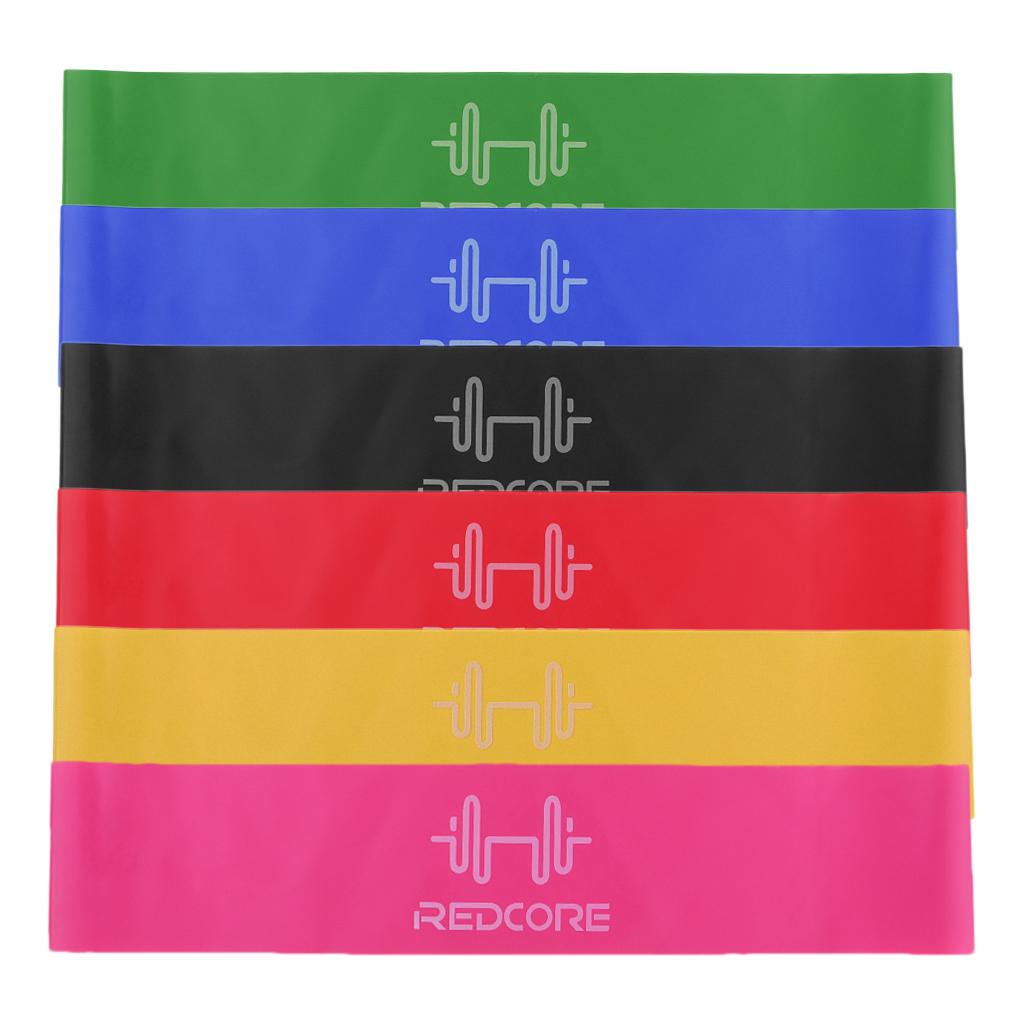 Resistance Bands Exercise Band Loop Workout Stretch Equipment Green 0.9mm