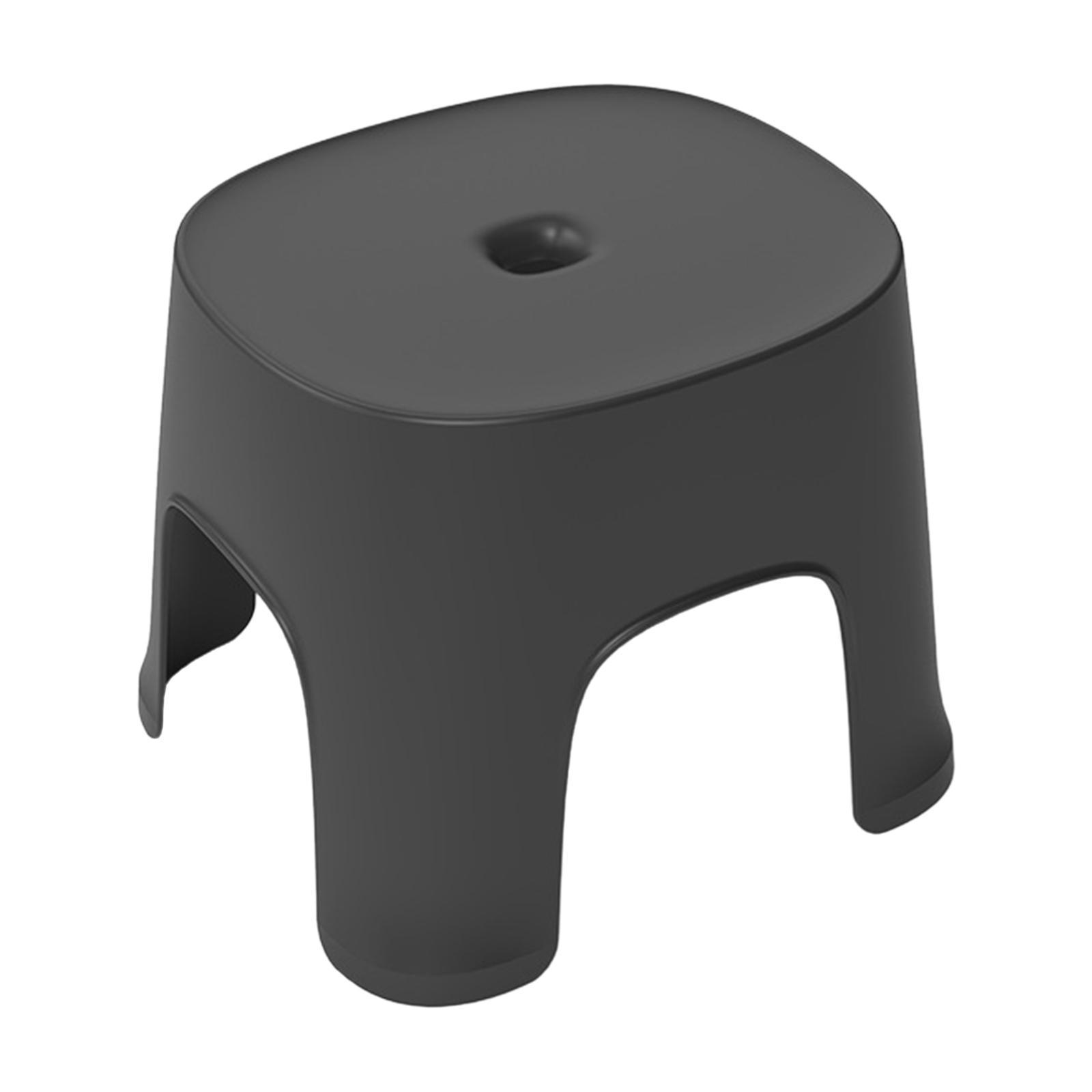 Bathroom Stool Sturdy Portable Small Stool for under Desk Living Room Office