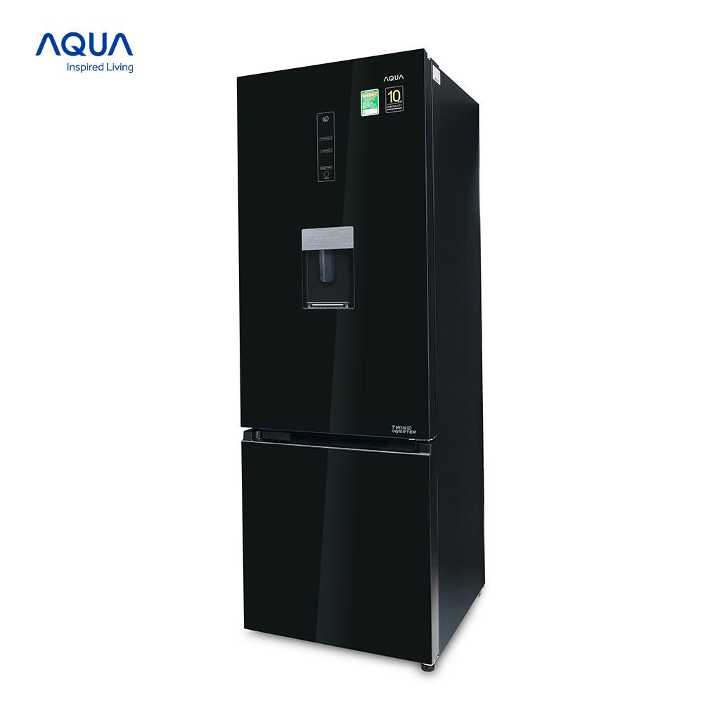 Tủ lạnh ngăn đông dưới Aqua 320 Lít AQR-B379MA