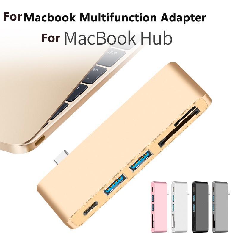 Hub Chuyển Đổi Hub 3.0 PD Thunderbolt 3 USB C Cho laptop hãng táo New Pro 12 13 15 16 2020 A2289 A2338 2021 Pro