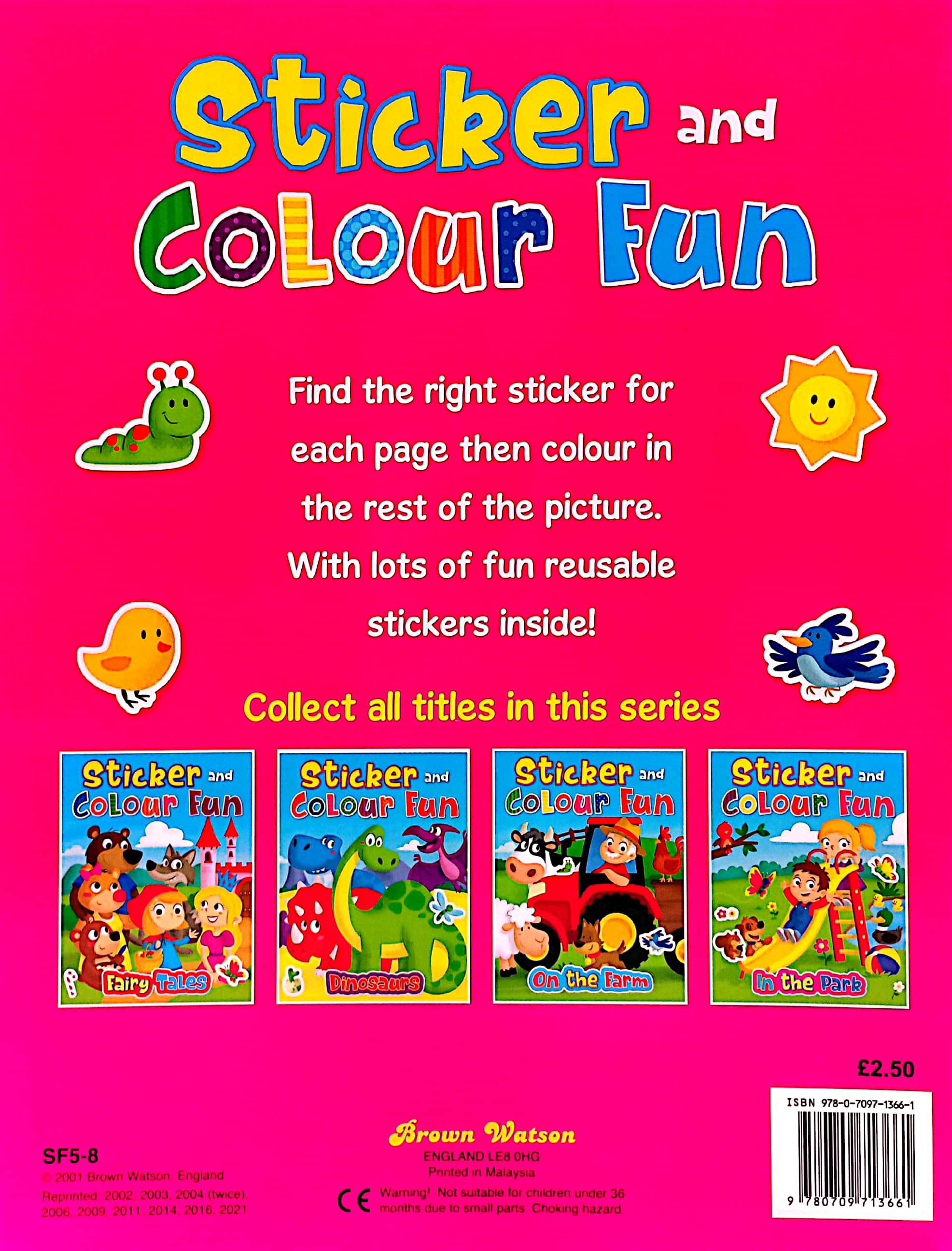 Sticker &amp; Colour Fun_ On the farm