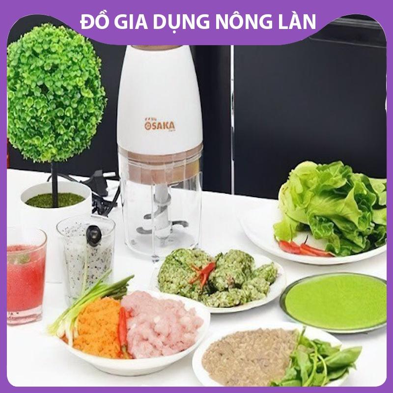 máy xay đa năng osaka NL SHOP xay sinh tố nhật bản 750ml, máy xay osaka xay thịt cá thực phẩm