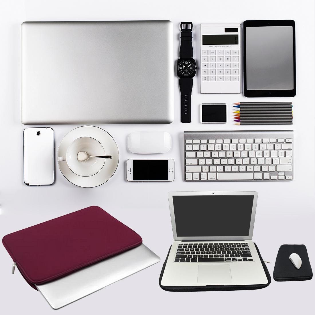 Túi Laptop 14 Inch Ốp Lưng Máy Tính Bảng Nữ Tay Phối Túi 11 "13" 14 "15" 15.6 "macbook Pro Air Retina Dành Cho Xiaomi Huawei HP Dell