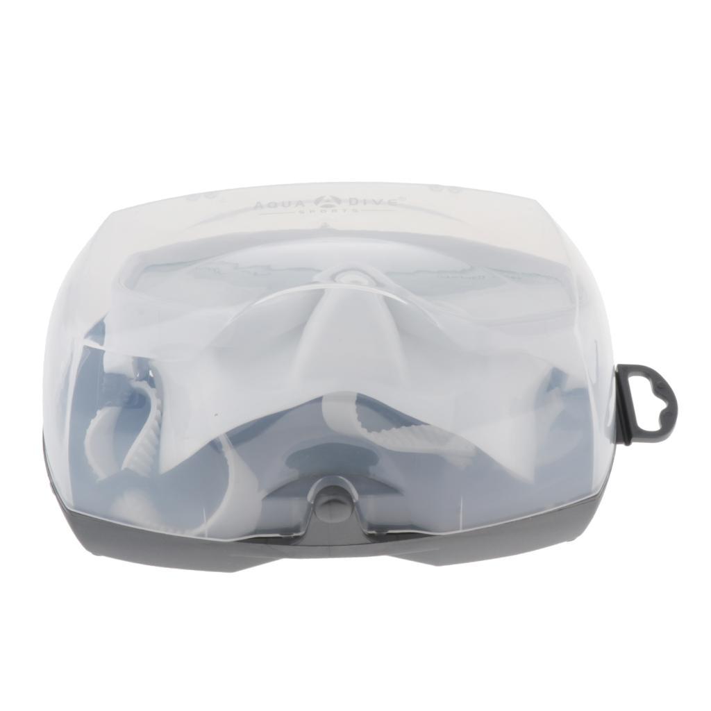 Scuba Diving Mask Snorkeling Dive Glasses Tempered Glass Goggles Mouthpiece