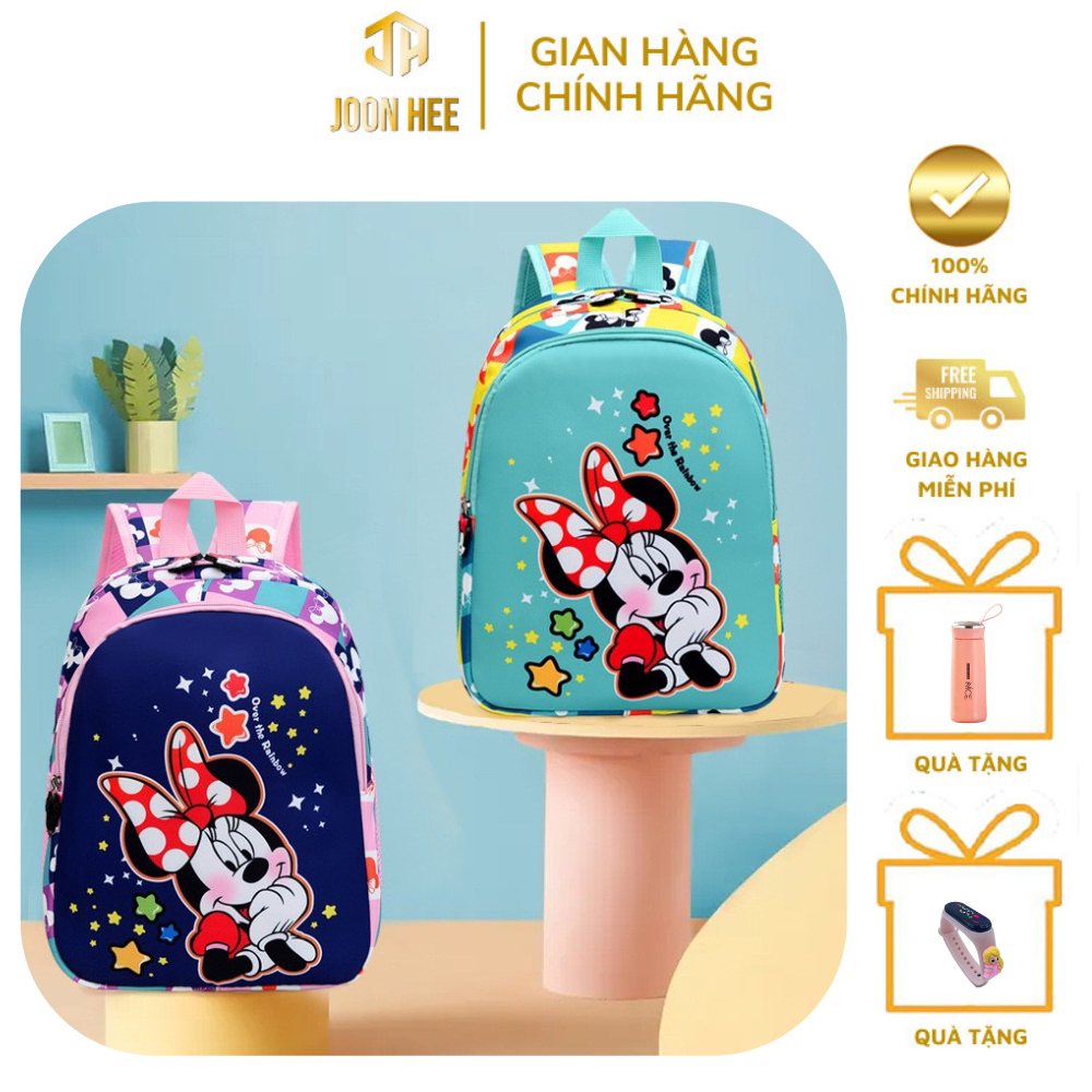 [TẶNG ĐỒNG HỒ] Ba Lô Học Sinh Hoạt Hình Mẫu Giáo Dễ Thương ,Giảm Gánh Nặng , Chống Thấm Nuóc ,Mài Mòn