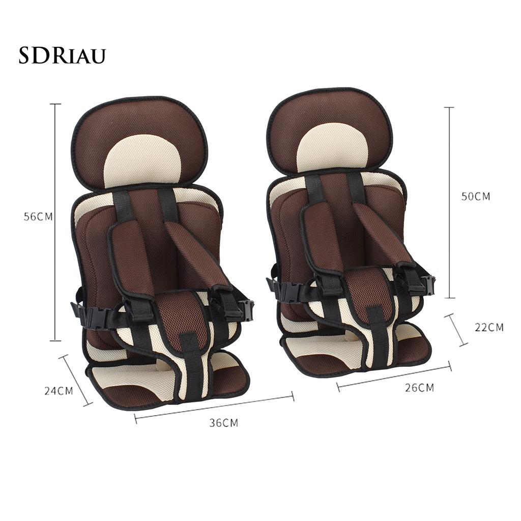 Đệm Lót Ghế Ngồi Xe Hơi Dạng Lưới Mềm Mại Nhỏ Gọn Cho Bé