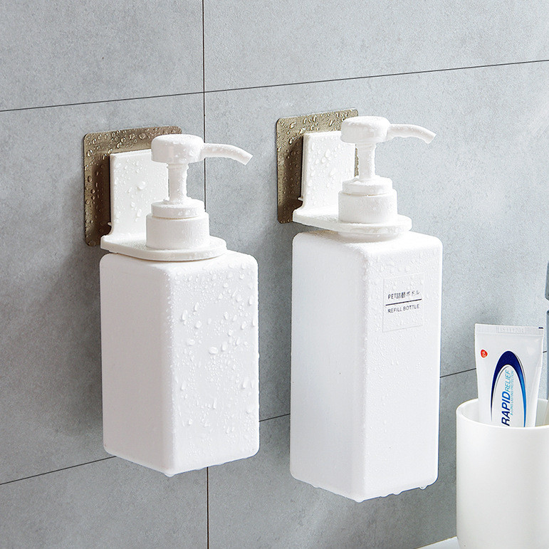 Đồ Treo Chai Nước Rửa Tay, Móc Dán Siêu Dính Treo Chai Nước Rửa Tay, Dầu Gội, Dầu Xả, Sữa Tắm Tiện Lợi