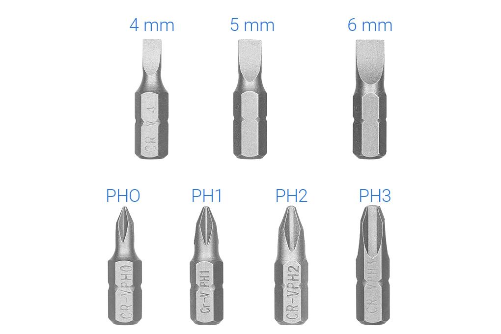 BỘ VÍT TỰ ĐỘNG 7 TRONG 1 TOLSEN 20033 - HÀNG CHÍNH HÃNG