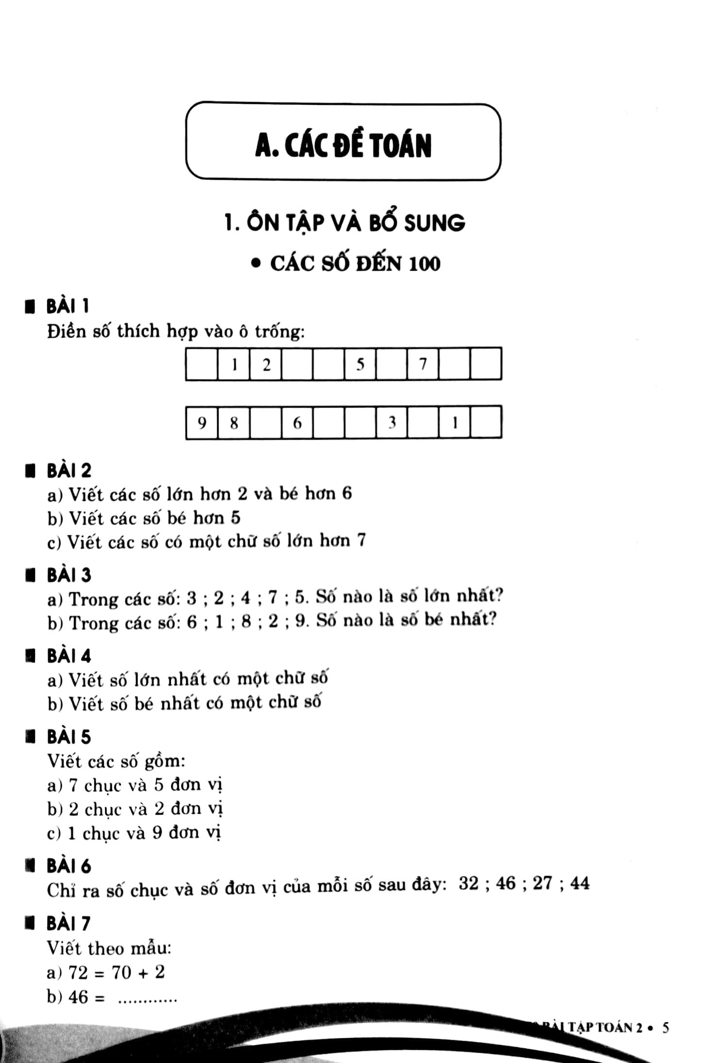 450 Bài Tập Toán 2 - Bồi Dưỡng Học Sinh Khá, Giỏi