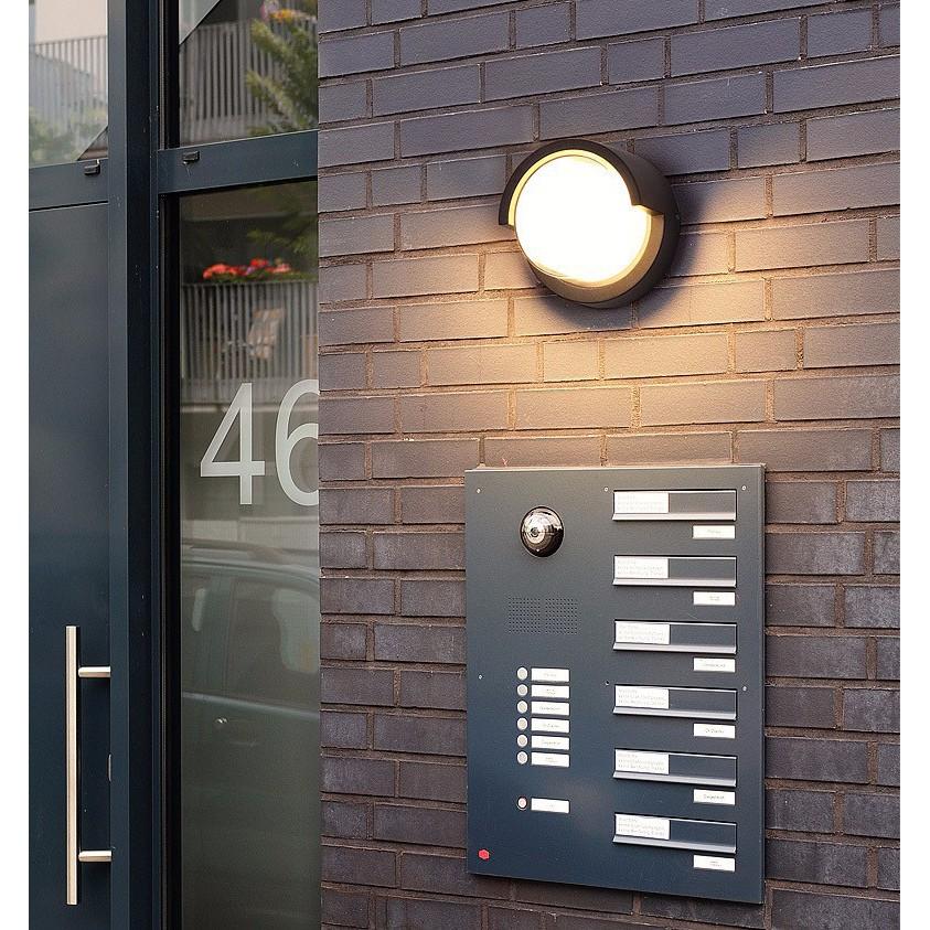 Đèn gắn tường ngoài trời hiện đại hộp tròn VN605
