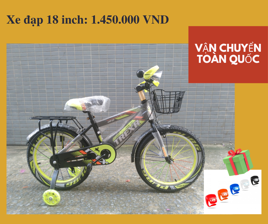 Xe đạp trẻ em 18 inch