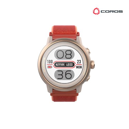 Đồng hồ GPS thể thao COROS APEX 2 - Đỏ san hô