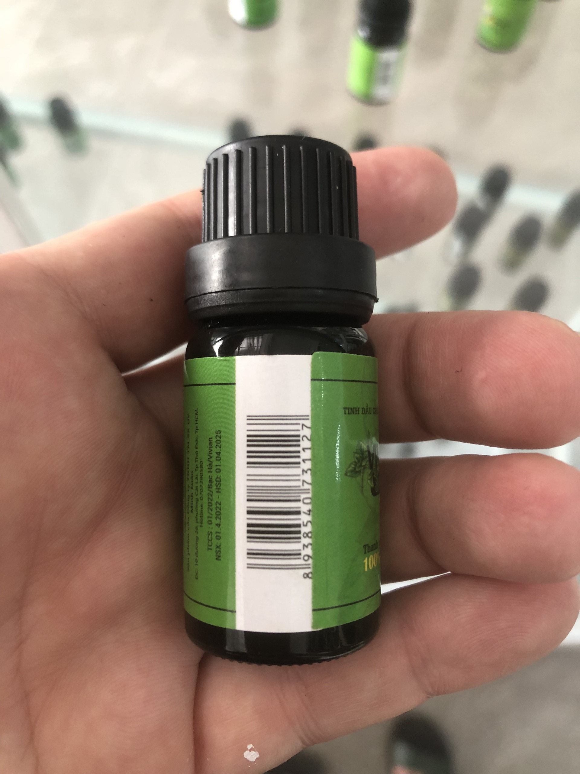 Tinh dầu bạc hà thiên nhiên Vivian có kiểm định chất lượng 10 ml