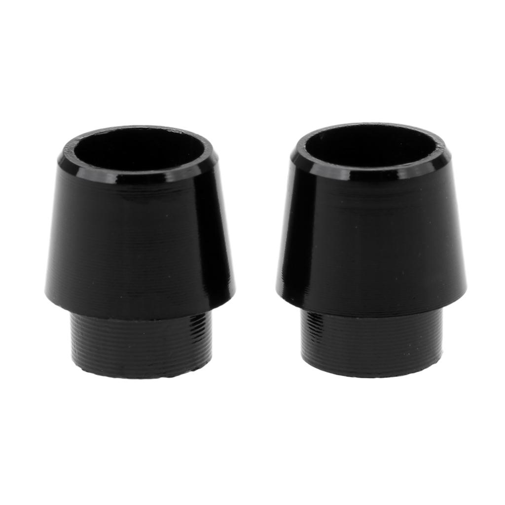 2pcs Plastic Golf Iron Ferrule For Taper Tip Iron Wedge Black