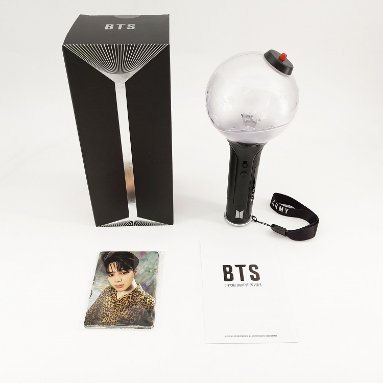 Bomb BTS ver 3 lightstick kèm móc khóa BT21