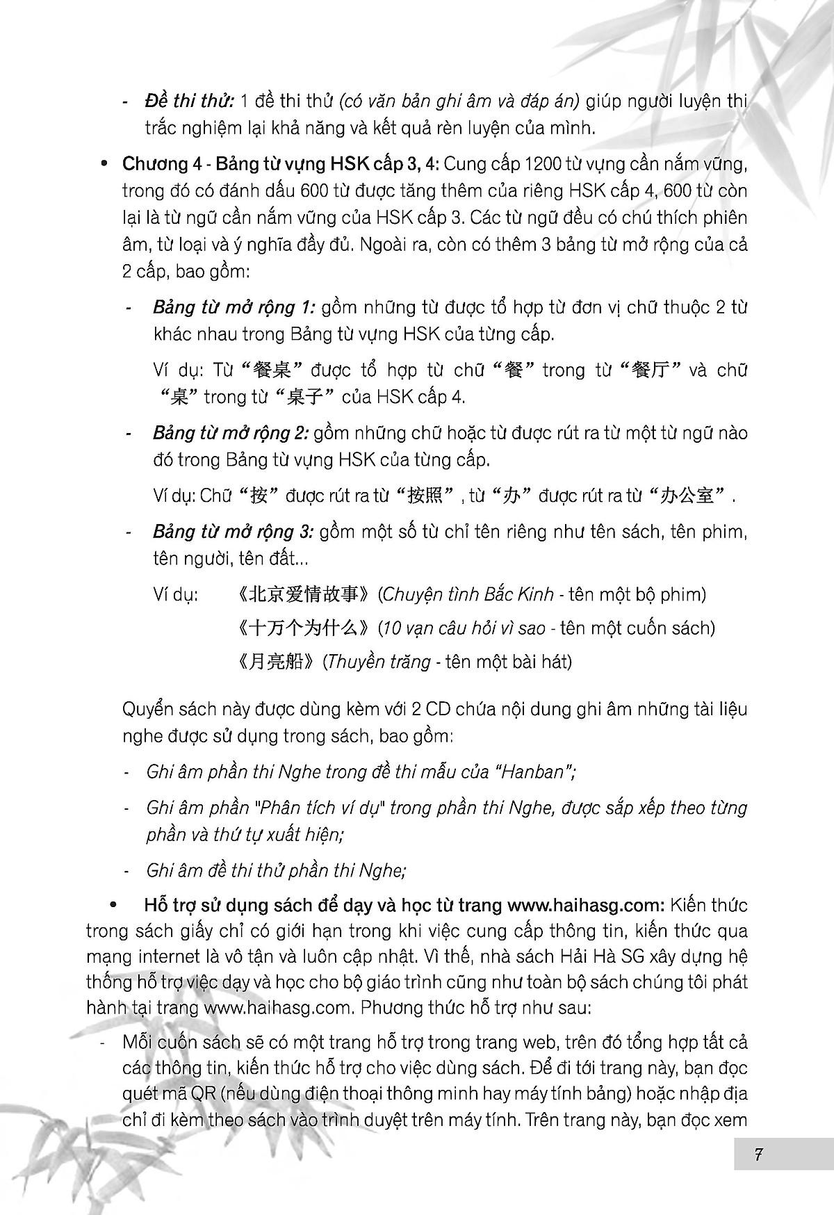 Luyện Thi HSK Cấp Tốc (Cấp 3-4) 2018 (Tặng kèm bookmark)