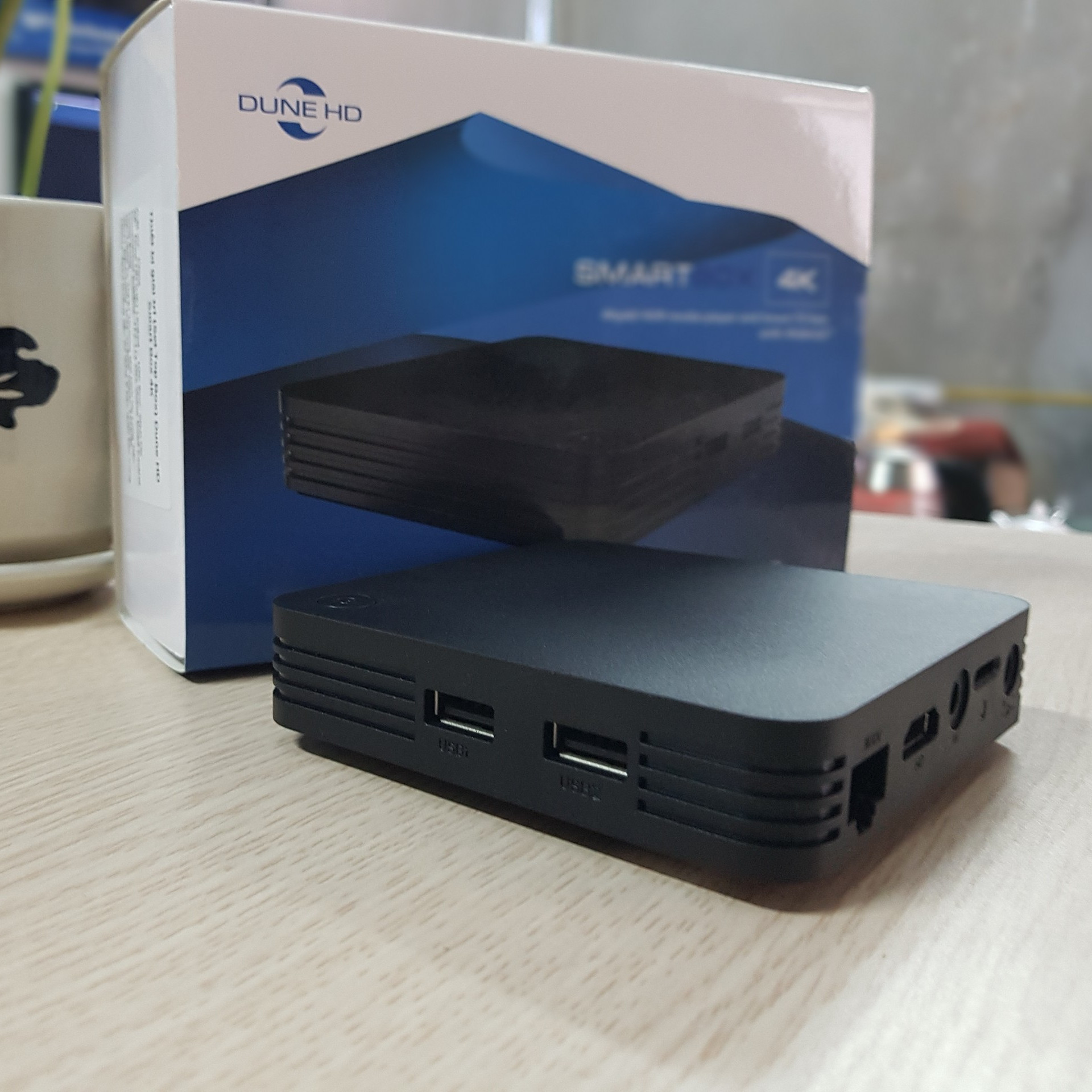 Android Tivi Box Dune HD Smartbox 4K utra , Android OS - New 2020 Ram 1, ROM 8G - Chuyên phim cao cấp- HÀNG CHÍNH HÃNG