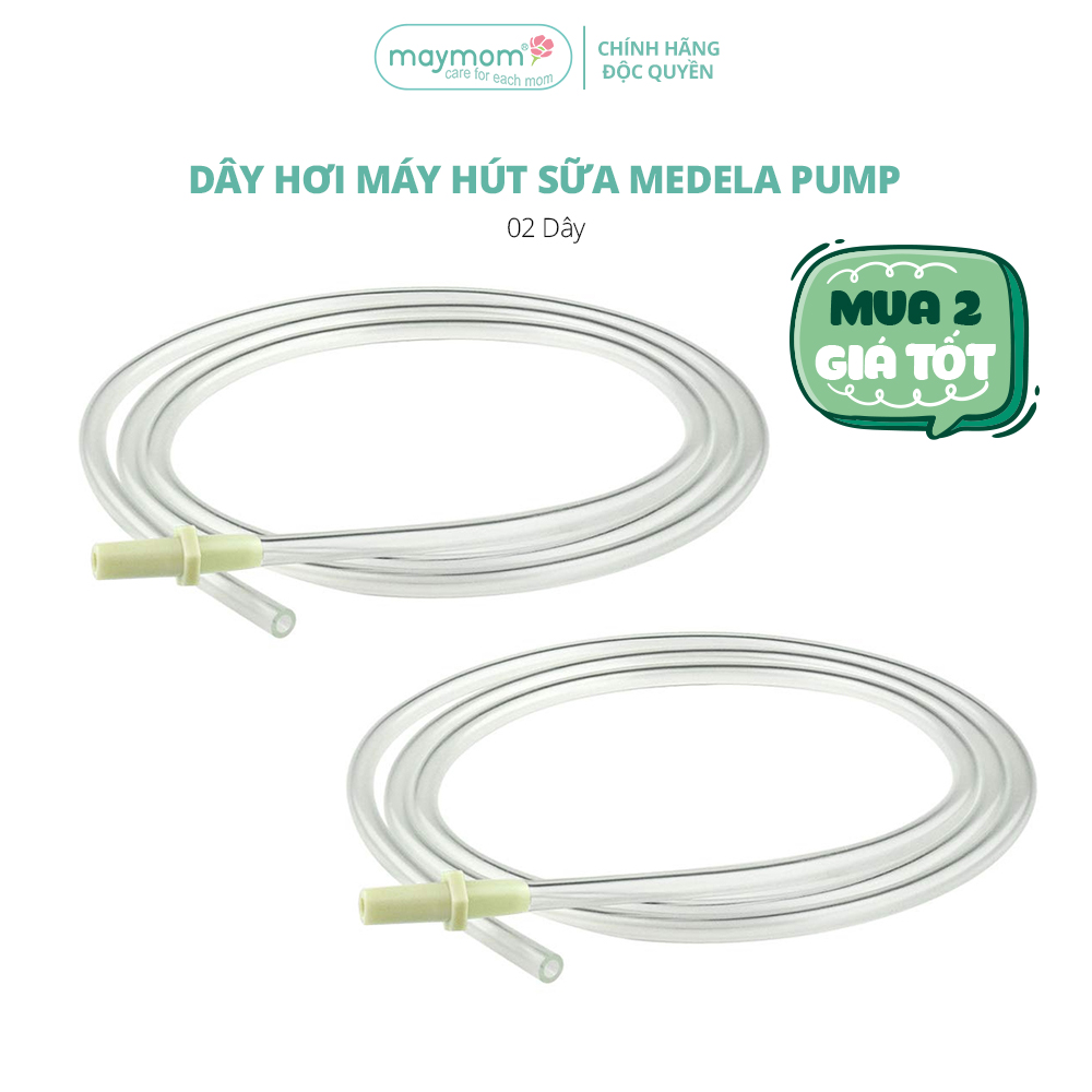 Dây Hút Sữa Medela Pump Thương Hiệu Maymom, Không Chứa BPA, An Toàn 100%, Vệ Sinh Dễ Dàng