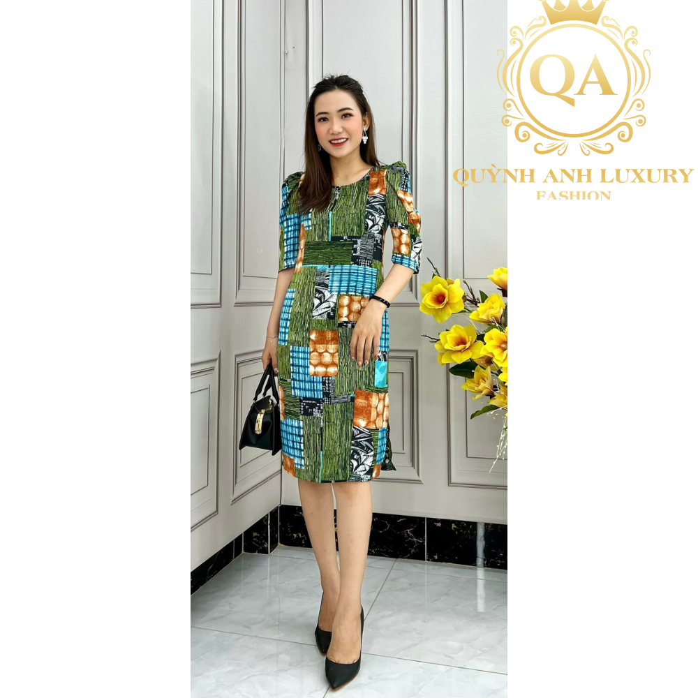 Váy đầm suông dự tiệc tphcm