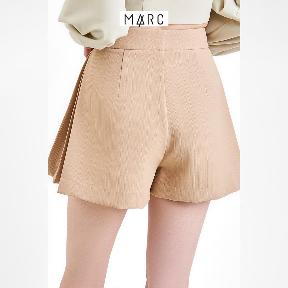 Quần short nữ MARC FASHION form xoè xếp li hông FAST101422