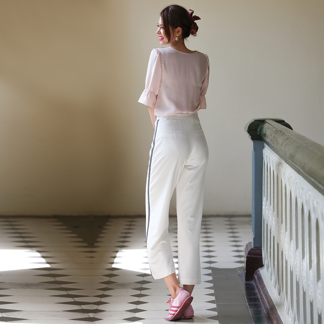 Quần Lửng Ống Rộng Quần Culottes Thời trang thiết kế Hity PAN053