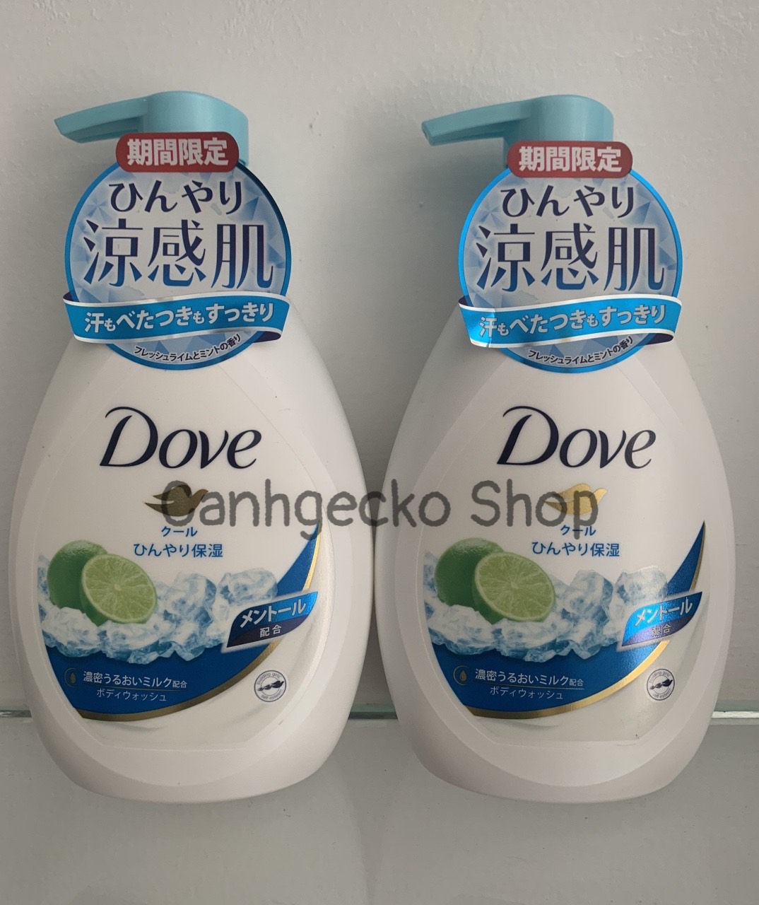 Sữa Tắm DOVE 500ml Nhật Bản hương Chanh, Trà Xanh