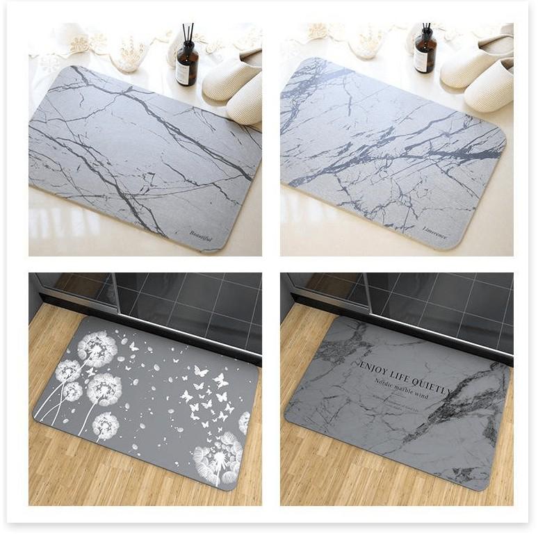 Thảm đá mau khô Nordic Ehelish 60x39cm
