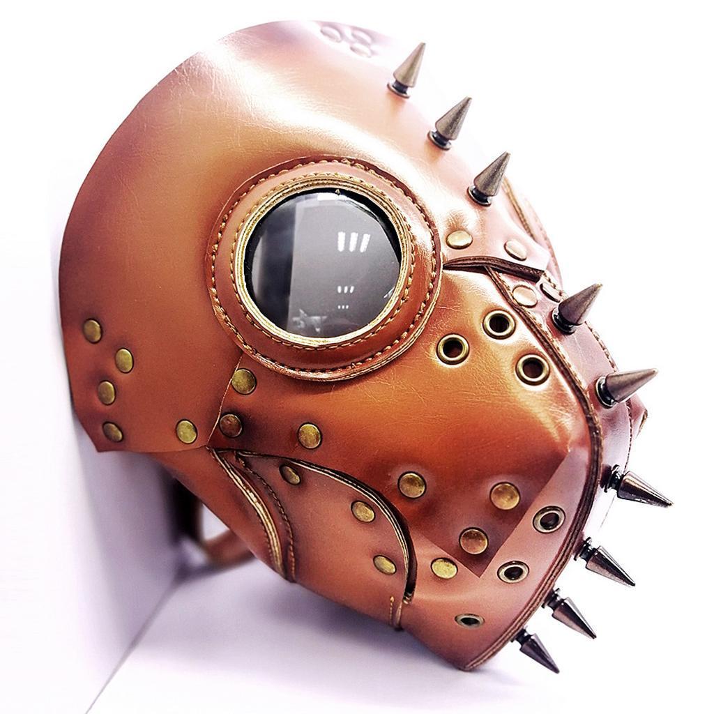 Gothic Steampunk Plague  Head Mask Halloween Cosplay Party Props