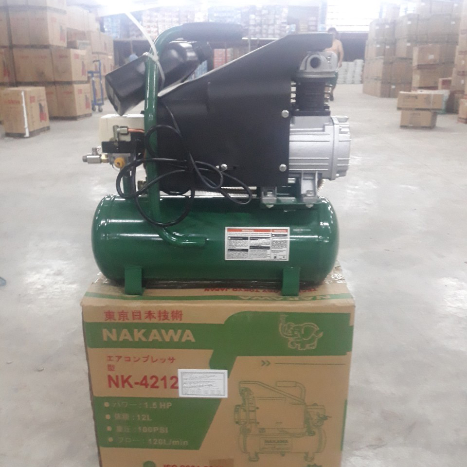 Máy Nén Khí Có Dầu Liền Trục Nakawa NK-4212