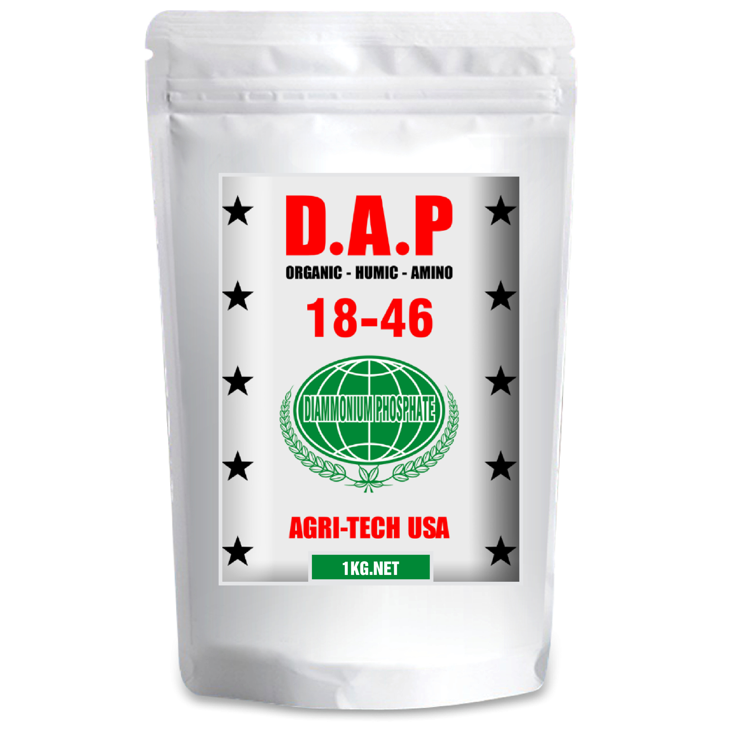 Phân bón nhập khẩu : DAP organic-humic-amino 18-46 usa